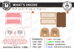 Personalized Easter Baskets Laser Cut Bundle | Easter Bunny Product Image 7