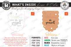 Nursery Wall Decor Laser Cut Bundle | Wooden Kids Room Sign Product Image 7