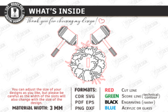 Magnet Kitchen Note Holder Laser Cut | DIY Fridge magnet SVG Product Image 3