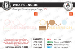 Pregnancy Countdown Frame Laser Cut Bundle|Baby Milestone Product Image 13