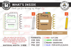 Personalized Kids Graduation Award Laser Cut | Grad 2026 SVG Product Image 8