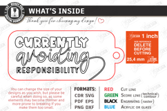 Sarcastic Quotes Keychain Laser Cut | Funny Snarky Keyring Product Image 3