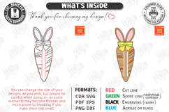 Easter Money Holder Laser Cut | Spring Gift Tag | Holiday Product Image 3