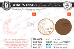 Family Name Sign Laser Cut | Mother's Day Gift Idea | CNC Product Image 2