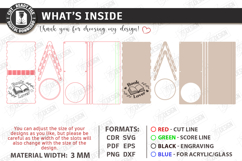 Book Display Stand with Coaster Laser Cut Bundle | CNC Files Product Image 9