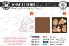 Easter Kids Puzzle Laser Cut | Easter Bunny SVG | Kids Laser Product Image 3