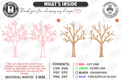 Family Easter Tree Laser Cut | Easter Table Decor | Spring Product Image 3