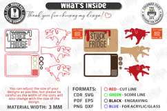 True Crime Laser Cut | Fridge Magnets | Horror &amp; Mystery SVG Product Image 13