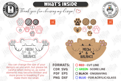 Balance Games Laser Cut Bundle | Balancing Stacking Toys SVG Product Image 8