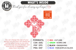 Christian Easter Bookmark Laser Cut Bundle | Religious Cross Product Image 8