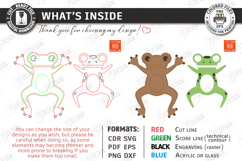 Animal Clothespin Puppets Laser Cut | Moving Mouth Toy SVG Product Image 3