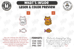 Family Keychains Laser Cut Bundle| Key Rings |Family SVG Product Image 18