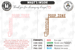 Bathroom Door Corner Laser Cut |Funny SVG| Wall Decor Laser Product Image 2