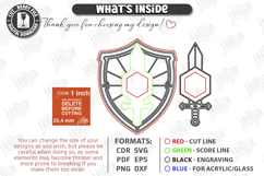 RPG Bardic Inspiration Token Laser Cut | Tabletop Gaming SVG Product Image 3