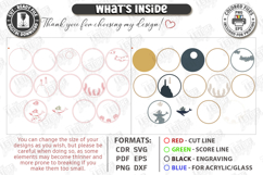 3D Layered Wall Art Laser Cut | Modern Home Interior Art SVG Product Image 3