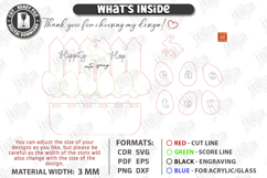 Minimalist Easter Bunny Shelf Sitter Laser Cut Bundle | CNC Product Image 8