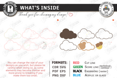 Personalized Cloud Night Light Laser Cut | Kids Name Signs Product Image 8