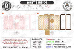 Wine Bottle Gift Boxes Laser Cut Bundle | Wine Bottle Holder Product Image 8