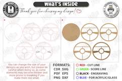 S'mores Station Tray Laser Cut Bundle | S'mores Organizer Product Image 13