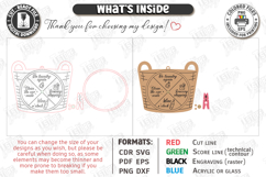 Mom Chore Wheel Laser Cut | Chore Chart | Mom Life SVG | CNC Product Image 3