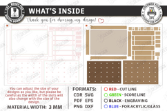 Electricity Meter Box Cover Laser Cut | Wall Decor | Pattern Product Image 13