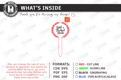 Teacher Appreciation Plant Stake Laser Cut | Flower Pot Sign Product Image 3