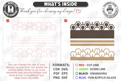 Wall Jewelry Organizer Laser Cut Bundle | Boho Wall Decor Product Image 8