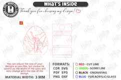 Easter Candle Holder Laser Cut | He Is Risen SVG | Christian Product Image 3