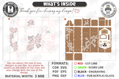 Whiskey Gift Boxes Laser Cut Bundle | Whiskey Vintage Boxes Product Image 3