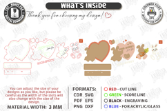 Easter Bunny Shelf Sitter Laser Cut | Layered Easter Stand Product Image 3