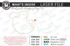 Kids Room Wall Mirror Laser Cut Bundle | Children's Room SVG Product Image 4