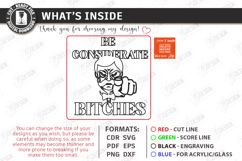 Sarcastic Coaster Laser Cut |Cup Coasters| Sassy Quotes SVG Product Image 3