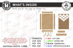 Electricity Meter Box Cover Laser Cut | Wall Decor | Pattern Product Image 14