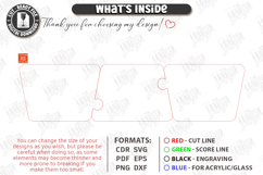 Puzzle Charcuterie Board Laser Cut Bundle | Serving Tray SVG Product Image 9