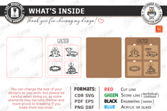 Religious Easter Puzzles Laser Cut Bundle | He Is Risen SVG Product Image 9