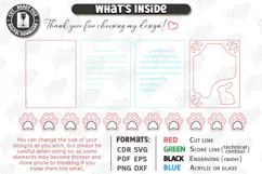Embroidery Floss Organizer Stand Laser Cut | Bobbin Tray SVG Product Image 3