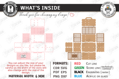 Cleaning Caddy Organizer Laser Cut | Wooden Storage Box SVG Product Image 4