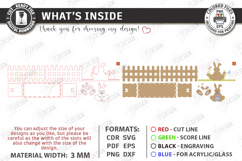 Easter Decor Laser Cut Bundle | Spring Boxes | Easter Basket Product Image 4