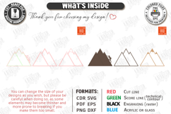 Modern Wall Shelves Laser Cut Bundle | Home Décor | Wall Art Product Image 4