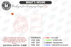 Christian Candle Holders Laser Cut Bundle | He Is Risen SVG Product Image 4