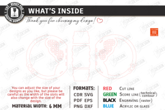 Flowers Basket Laser Cut | Bouquet Holder | Gift Basket SVG Product Image 3