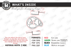 Magnet Note Holders Laser Cut Bundle | DIY Fridge Magnet SVG Product Image 14