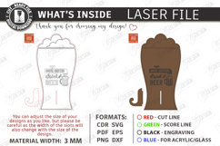 Beer Bottle Opener Laser Cut | Wall Mounted Bottle Opener Product Image 3