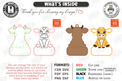 Backpack Tag Laser Cut | Keychains SVG | Name Tag | Bag Tag Product Image 3