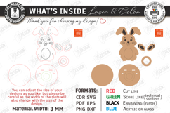 Easter Egg Holders Laser Cut Bundle | Bunny Egg Stands SVG Product Image 4