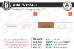 Motivational Wall Sign Laser Cut Bundle | Inspirational SVG Product Image 9