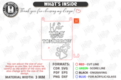 Pet Hair Roller Holder Laser Cut | Hair Today Gone Tomorrow Product Image 3