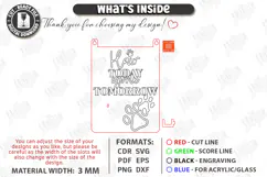 Pet Hair Roller Holder Laser Cut | Hair Today Gone Tomorrow Product Image 3