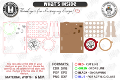 Coffee Pod Holder Laser Cut | Wall Coffee Capsule Holder SVG Product Image 3