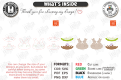 Easter Bunny Rocker Laser Cut Bundle | Tabletop Easter Decor Product Image 13